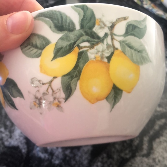 Royal Norfolk Lemon 5 1/2" Cereal Bowls Set Of 2 Bowls- - Picture 5 of 6